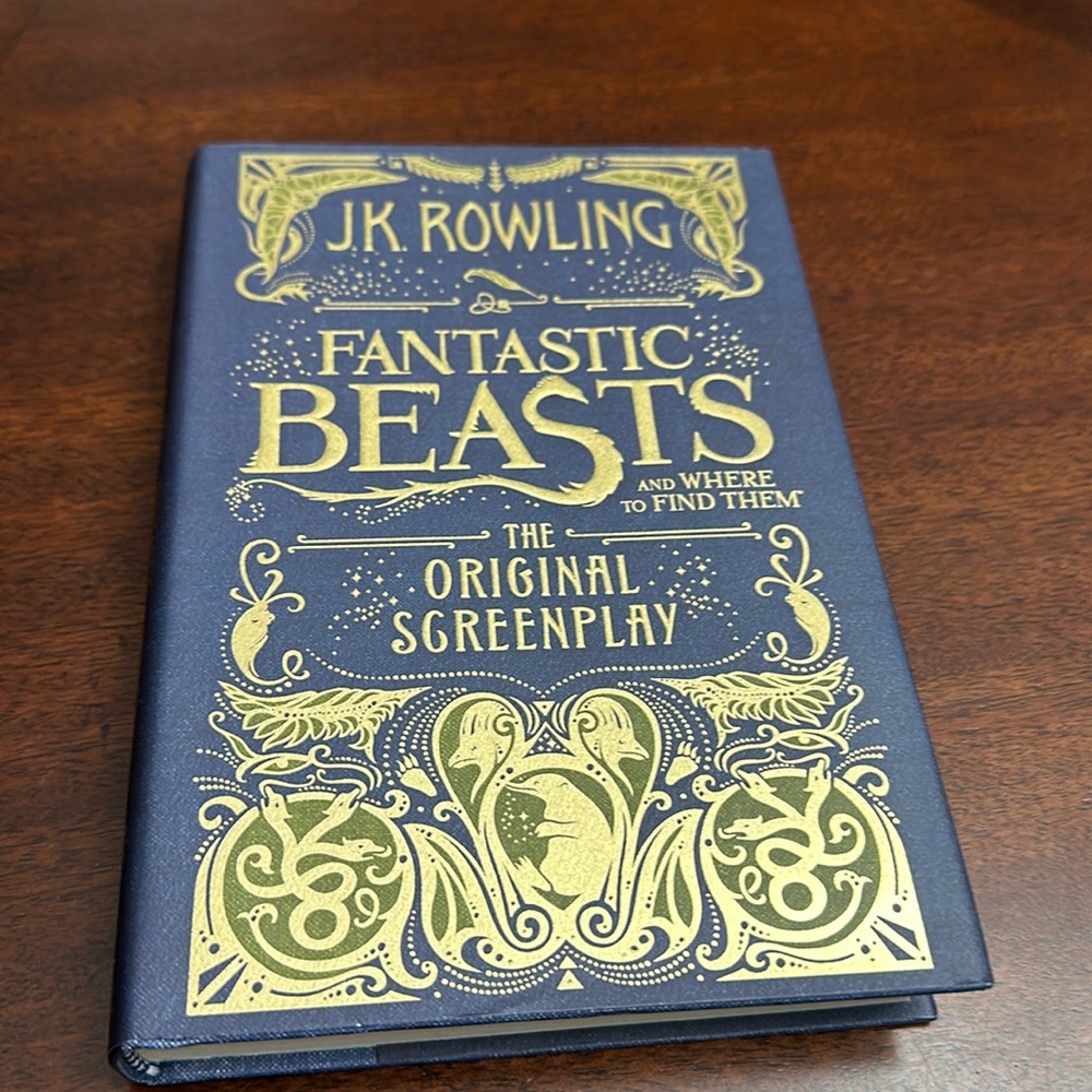 J. K. Rowling Fantastic Beasts And Where To Find Them Hardcover First Edition